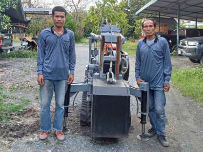 บริการขุดถังบำบัด-ถังแซก - รับตอกเสาเข็มไมโครไพล์ แจ้งวัฒนะ